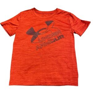Under Armour Kids Red Short Sleeve Athletic Tee